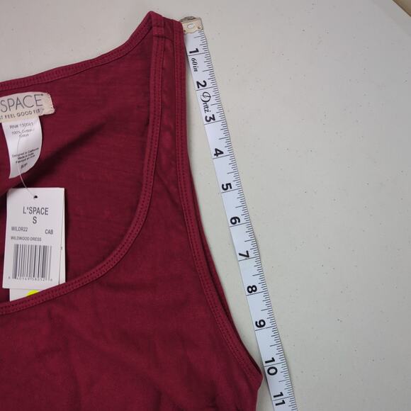 L*Space Cabernet Wildwood Mini Dress S - Picture 8 of 11